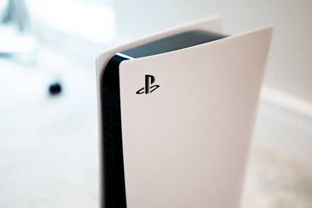 PS5 console with DualSense