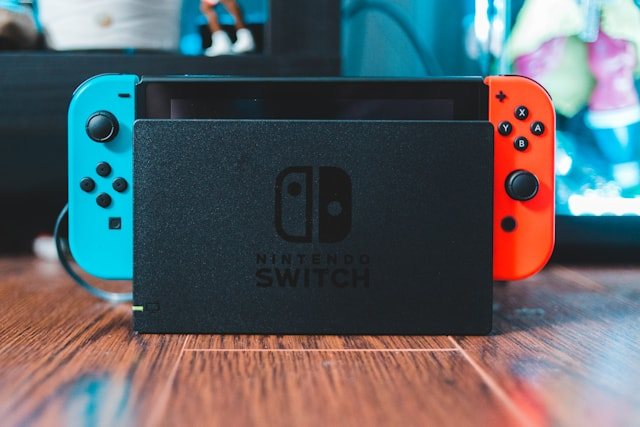 Nintendo Switch OLED — Neon Joy-Con